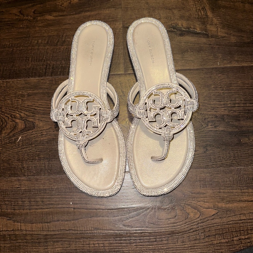 Tory Burch Pave Knotted Sandal